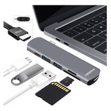 Hub Usb C Para Macbook Pro/air M1 M2 M3, Adaptador Multipuer