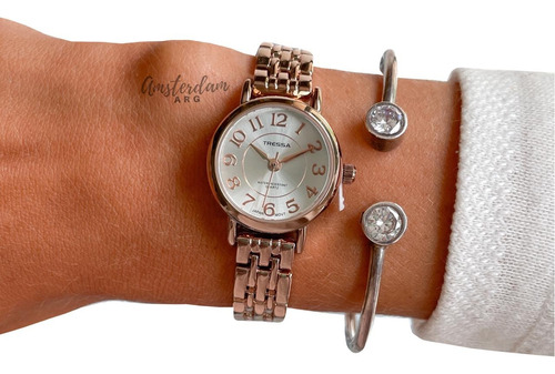 Reloj Tressa Dama Modelo Eva Elegante Garantia Amsterdamarg