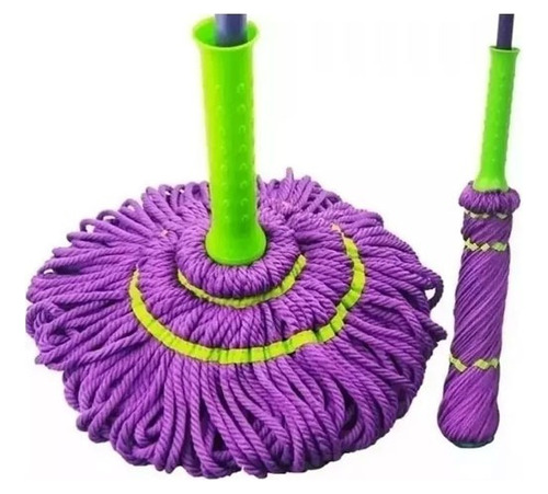 Trapeador Mágico Magic Mop De Microfibra Giratorio