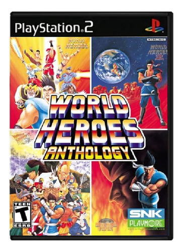 Jogo World Heroes Anthology Ps2 Novo Lacrado