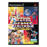 Jogo World Heroes Anthology Ps2 Novo Lacrado