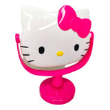Espejo De Tocador Colección Hello Kitty Gatito Kawaii Marco Rosa Chicle