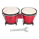 Bongos, Tambor Africano De Madera, Instrumentos De Percusión