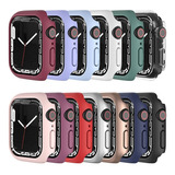 Protector Con Vidrio Para Apple Watch 40/41/44/45/49-ultra