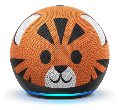 Amazon Echo Dot 4th Gen Kids Con Asistente Alexa Tiger 