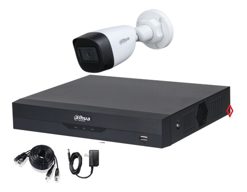 Kit Dvr Wizsense Camara Bullet 4 Megapixeles Audio Dahua  