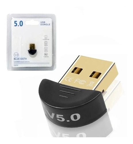 Adaptador Bluetooth Conector Pc Dongle Usb Fone De Ouvido 