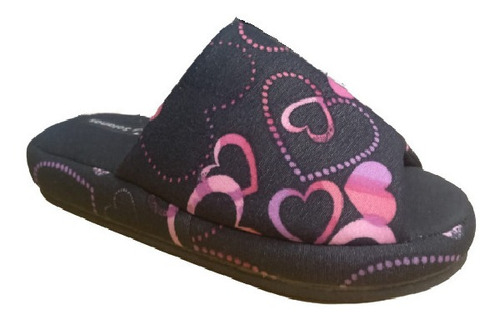 Pantuflas Mujer Pantuflon Espumon Punta Abierta Solanas A 77