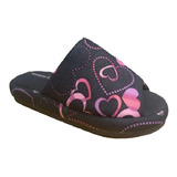 Pantuflas Mujer Pantuflon Espumon Punta Abierta Solanas A 77