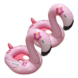 2x Flotador Piscina Flamingo Niñas Flotadores Flamenco Bebes