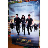 Lona Original De Cine Crepusculo Amanecer Edward Bella Poste