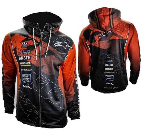 Campera Ktm Ketten Frizado Urban Ryder Motocross Atv