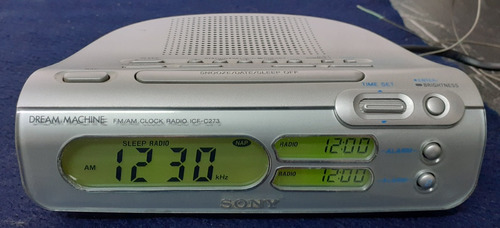 Radio Reloj Sony