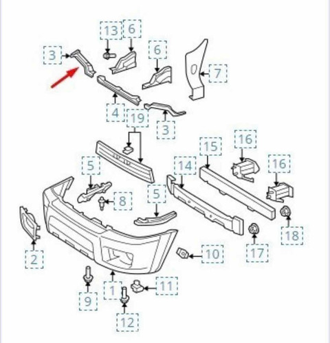 Base O Soporte Metlica Parachoque Toyota 4runner 03-09 2008 Foto 5