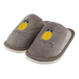 Pantufla Infantil Painappuru Marron Topsoc