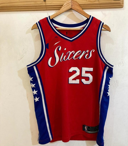 Camiseta Nba Philadelphia 76ers Simmons#25 Importada Basquet