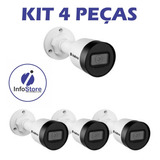 Kit 4 Câmeras Ip 30m 3.6mm Vip 1130 B G2 Intelbras