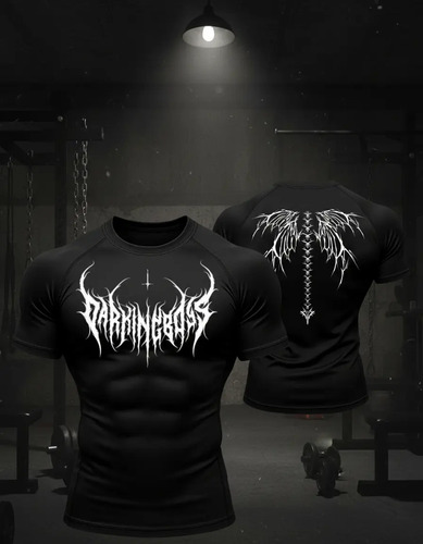 Playeras De Compresión, Aggressive Training, Gimnasio, Gym.