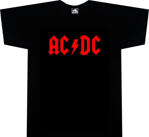 Camiseta Ac Dc Rock Metal Tv Tienda Urbanoz