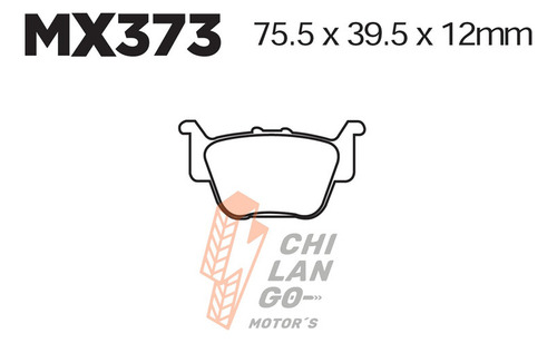 Balatas Tra. Honda Trx 450 R Sportrax 04-12