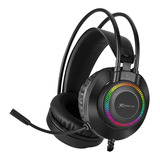 Audífonos Gamer Xtrike Me Diadema Rgb Estereo Microfono Juegos