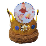 Corona Festejado Toy Story Para Cotillón Cumpleaños Fiestas