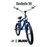 Bicicleta Rodado 16 Marca Massa