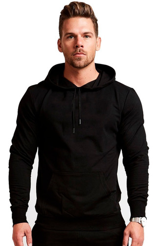 Buzo Canguro Capucha Slim Fit Hoodie Camperas