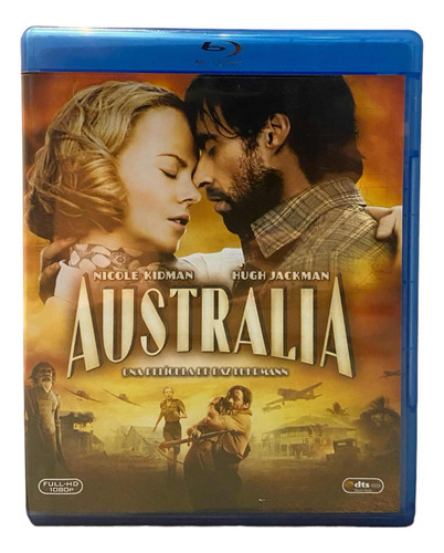 Australia. Pelicula. Blue Ray Disc. Nicole Kidman. Usado.