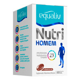 Suplemento Alimentar Equaliv Nutri Homem 60 Cápsulas Gel