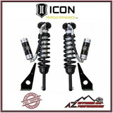 Icon 2.5 Remote Reservoir Front Coilover Shock Kit Fits 10