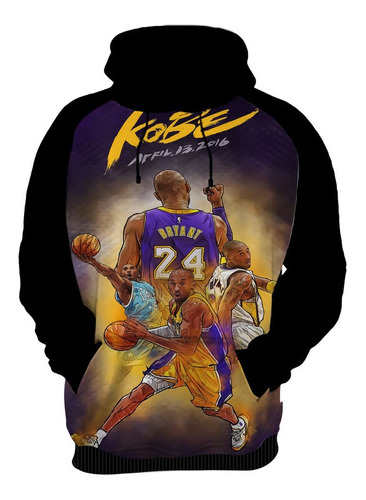 Casacos Moletom Kobe Bryant Homenagem Basket Black Mamba 9