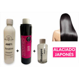 Alaciado Japonés Mas Regalo Shampoo Limpieza Y Post Keratina