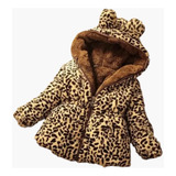 Campera De Abrigo Animal Print Para Niñas Pulguiskids