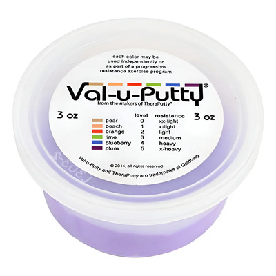 Plastilina Terapéutica Val-u-putty X-Firme para Ejercicio de Mano, 3 Onzas, Morado | MercadoLibre