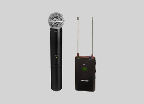 Sistema Inalámbrico Para Cámara Fp25/sm58 Shure