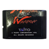 Cartucho Master Of Weapon | 16 Bits Retro -mg-