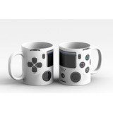 Taza De Ceramica Aaa Playstation Gamer Ps5 Jostick Mando