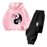 Conjunto Buzo Completo Kuromi Rosado Envio Gratis