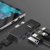 Hub Usb 3.0, Estación De Acoplamiento Hdmi 4k, Combinación D