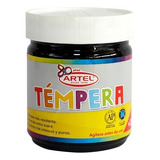 Frasco Tempera Artel 100ml - Los Colores Color Negro 21