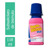 Pepto-bismol Plus 525 Mg/15 Ml Frasco Con 118 Ml