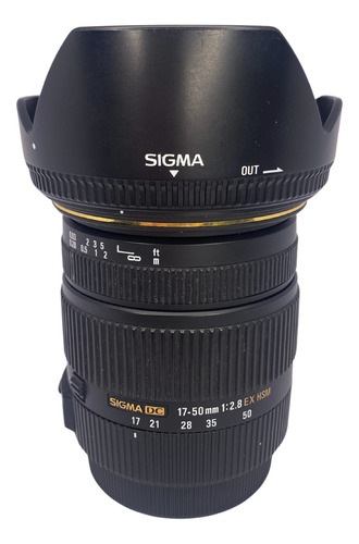 Lente Sigma Para Canon 17-50mm 1:2.8 Ex Dc Os Hsm