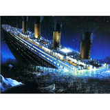 Kit De Pintura Con Diamantes 5d Titanic 30x40 Cm