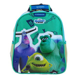 Mochila Chica Chenson Preescolar Kinder Monster At Work Inc Aufter Mw65976-9