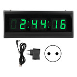 Reloj De Pared Moderno Led Digital Con Calendario Perpetuo P