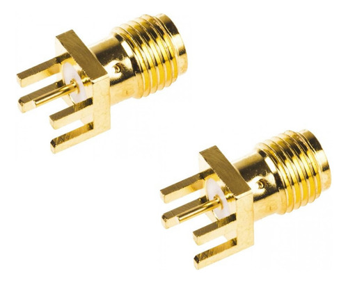 Conector Sma Hembra Gsm Para Pcb X2 Unidades