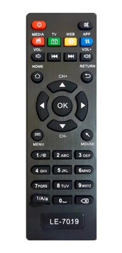 Controle Remoto Conversor Aquario Smart 4k Lelong Le-7019