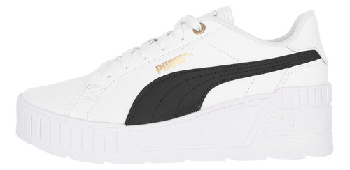 Zapatilla Puma Karmen Wedge Mujer White/black