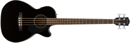 Baixo Eletroacústico Fender Cb60sce De 4c Fishman Black 